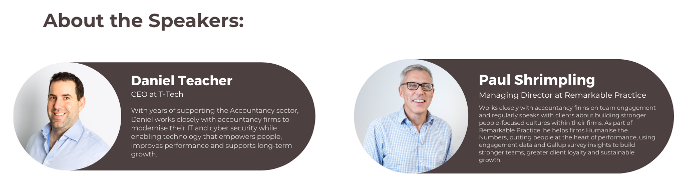 Paul Shrimpling works closely with accountancy firms on team engagement and regularly speaks with clients about building stronger people-focused cultures within their firms. As part of Remarkable Paul Shrimpling works closely with accountancy firms on team engagement and regularly speaks with clients about building stronger people-focused cultures within their firms. As part of Remarkable